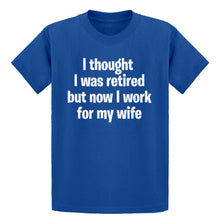Youth I Thought I was Retired Kids T-shirt