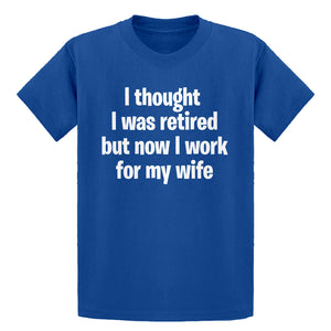 Youth I Thought I was Retired Kids T-shirt