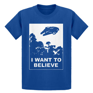 Youth I Want to Believe Star Ship Kids T-shirt