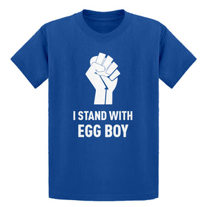 Youth I Stand with Egg Boy Kids T-shirt