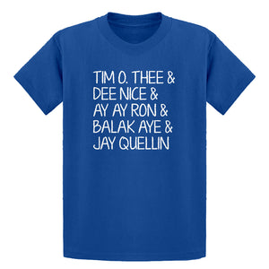 Youth Tim O. Thee & Dee Nice & Ay Ay Ron & Balak Aye & Jay Quellin Kids T-shirt