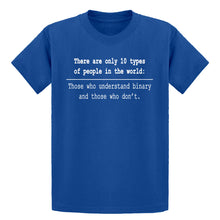 Youth 10 Types of People Kids T-shirt