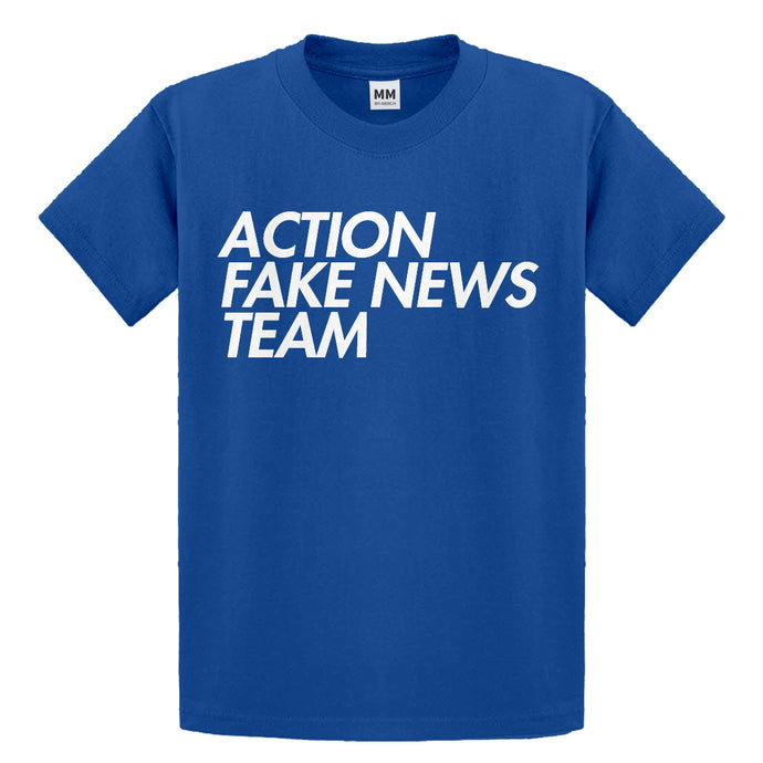 Youth Action Fake News Team Kids T-shirt