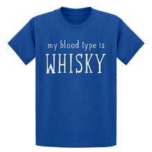 Youth My Blood Type is Whisky Kids T-shirt