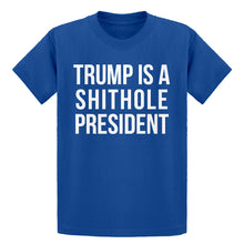 Youth Trump is a Shithole President Kids T-shirt