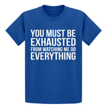 Youth You Must be Exhausted Kids T-shirt