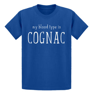 Youth My Blood Type is Cognac Kids T-shirt