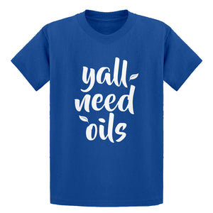 Youth Yall Need Oils Kids T-shirt