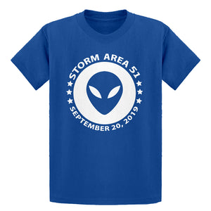 Youth Storming Area 51 Kids T-shirt