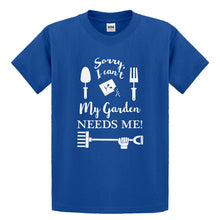 Youth I Can't My Garden Needs Me! Kids T-shirt