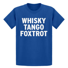 Youth WHISKY TANGO FOXTROT Kids T-shirt