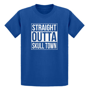 Youth Straight Outta Skull Town Kids T-shirt