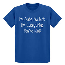 Youth Im Cute Im Hot Kids T-shirt