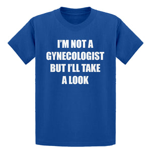 Youth I'm not a Gynecologist Kids T-shirt