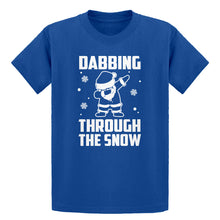 Youth Dabbing through the Snow Kids T-shirt