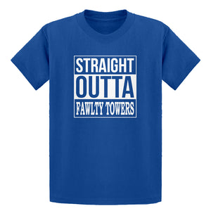 Youth Straight Outta Fawlty Towers Kids T-shirt