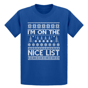 Youth Im on the Naughty List Kids T-shirt