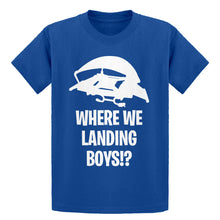 Youth Where We Landing Boys?! Kids T-shirt