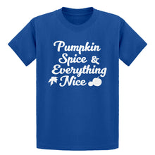 Youth Pumpkin Spice and Everything Nice Kids T-shirt