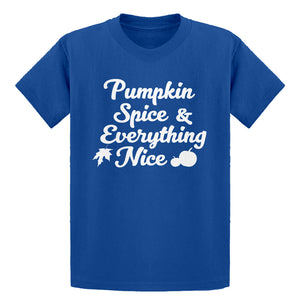 Youth Pumpkin Spice and Everything Nice Kids T-shirt