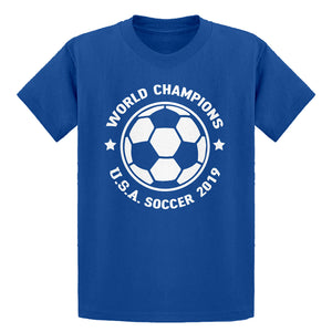 Youth Women's World Cup Champions Kids T-shirt