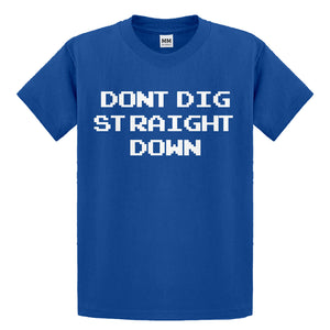 Youth Don't Dig Straight Down Kids T-shirt