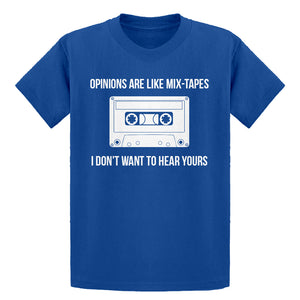 Youth Opinions are like Mixtapes Kids T-shirt