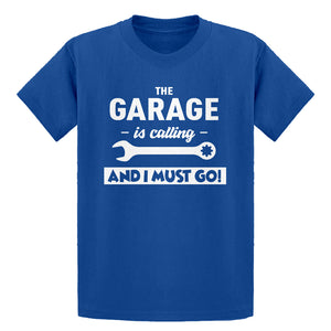 Youth The Garage is Calling Kids T-shirt