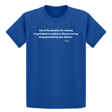 Youth Governed by your Inferiors Kids T-shirt