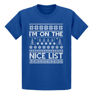 Youth Im on the Nice List Kids T-shirt