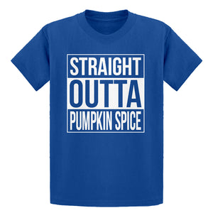 Youth Straight Outta Pumpkin Spice Kids T-shirt