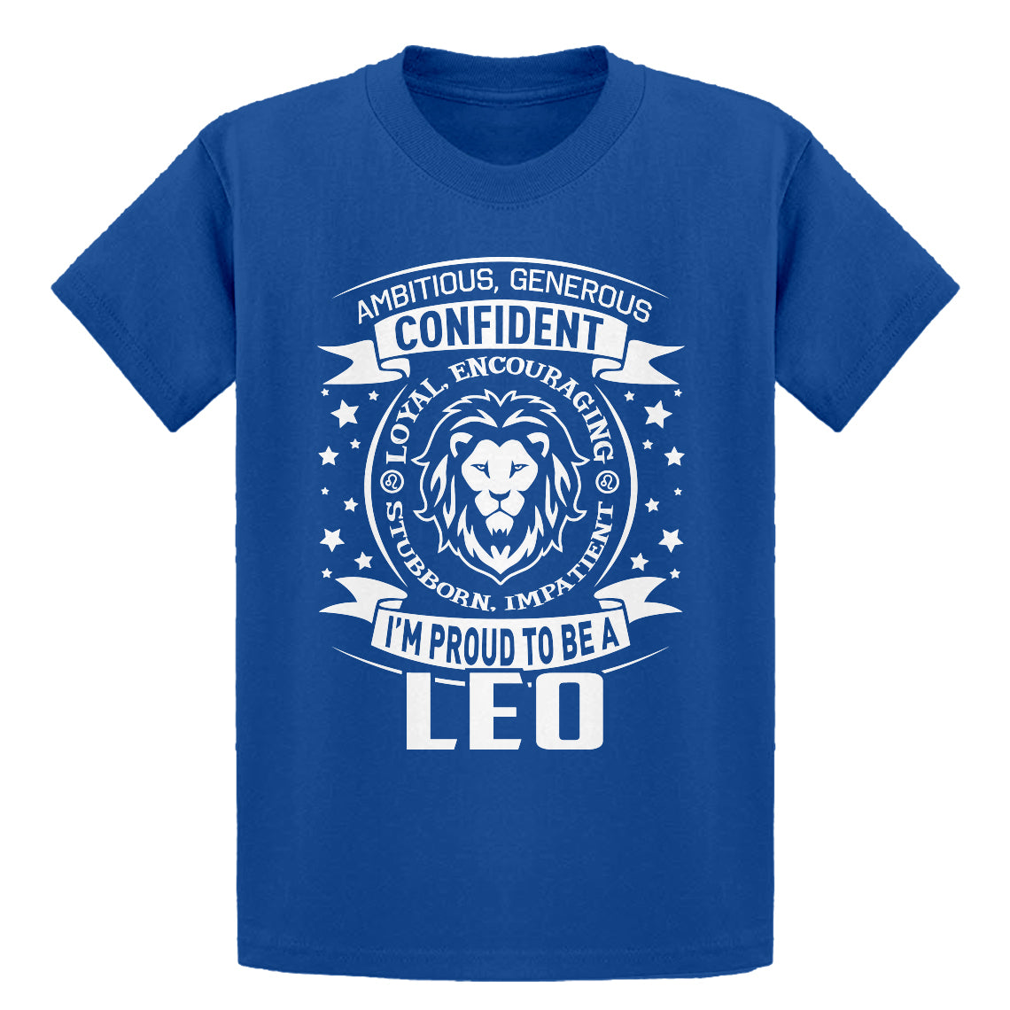 Youth Leo Astrology Zodiac Sign Kids T-shirt – Indica Plateau