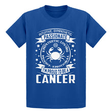 Youth Cancer Astrology Zodiac Sign Kids T-shirt