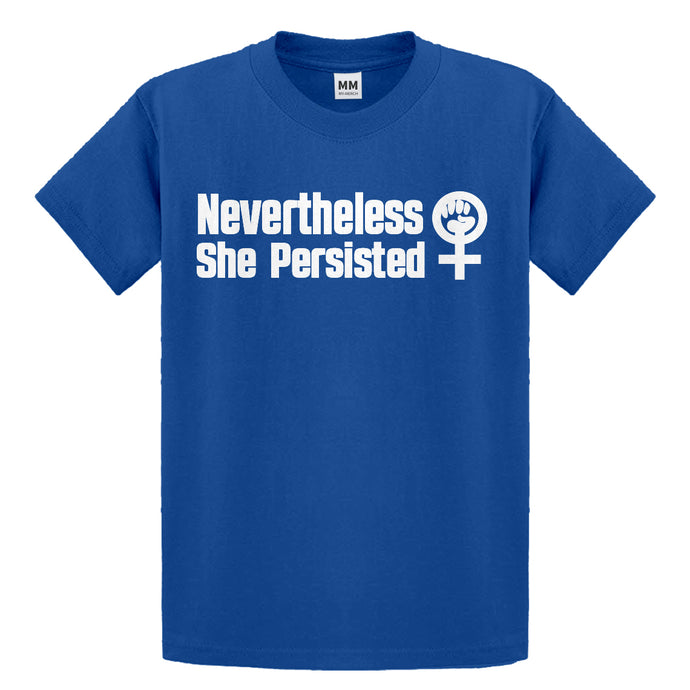 Youth She Persisted Bold Kids T-shirt