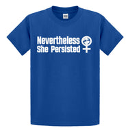 Youth She Persisted Bold Kids T-shirt