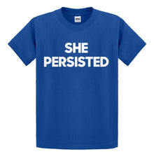 Youth She Persisted Kids T-shirt