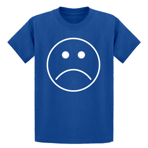 Youth Sad Face Kids T-shirt