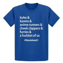 Youth Storm Area 51 Runner Kids T-shirt