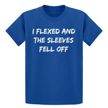 Youth I Flexed and the Sleeves Fell Off Kids T-shirt