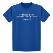 Youth Confucius say Kids T-shirt