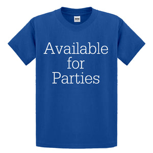 Youth Available for Parties Kids T-shirt