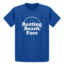 Youth Resting Beach Face Kids T-shirt