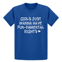 Youth Girls Wanna Have Fundamental Rights Kids T-shirt