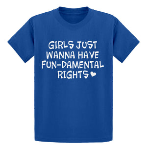 Youth Girls Wanna Have Fundamental Rights Kids T-shirt