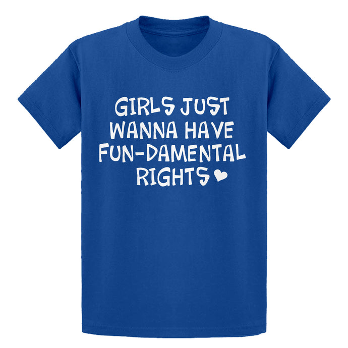 Youth Girls Wanna Have Fundamental Rights Kids T-shirt