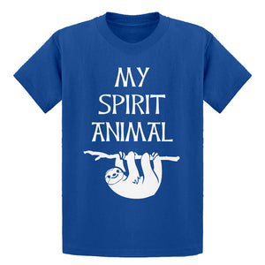 Youth Sloth is my Spirit Animal Kids T-shirt