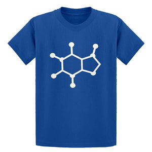 Youth Caffeine Molecule Kids T-shirt