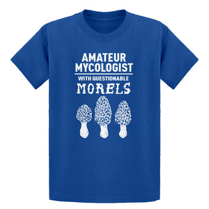 Youth Questionable Morels Kids T-shirt