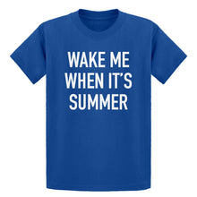 Youth Wake me When its Summer Kids T-shirt