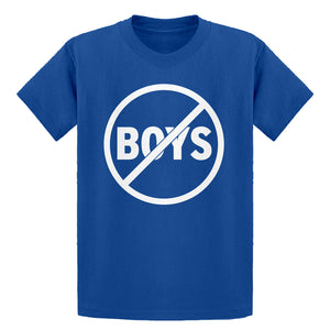 Youth No Boys Kids T-shirt